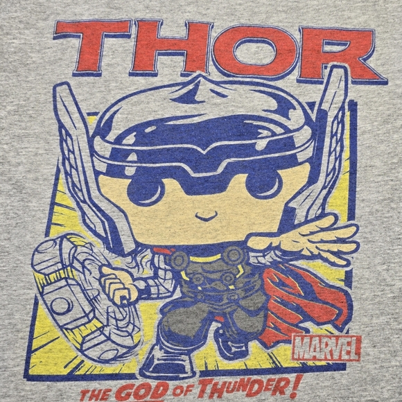 MARVEL Thor Funko Pop Boys Tshirt Size Large - Picture 2 of 5